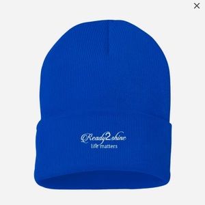 Ready2shine life matters beanie hats